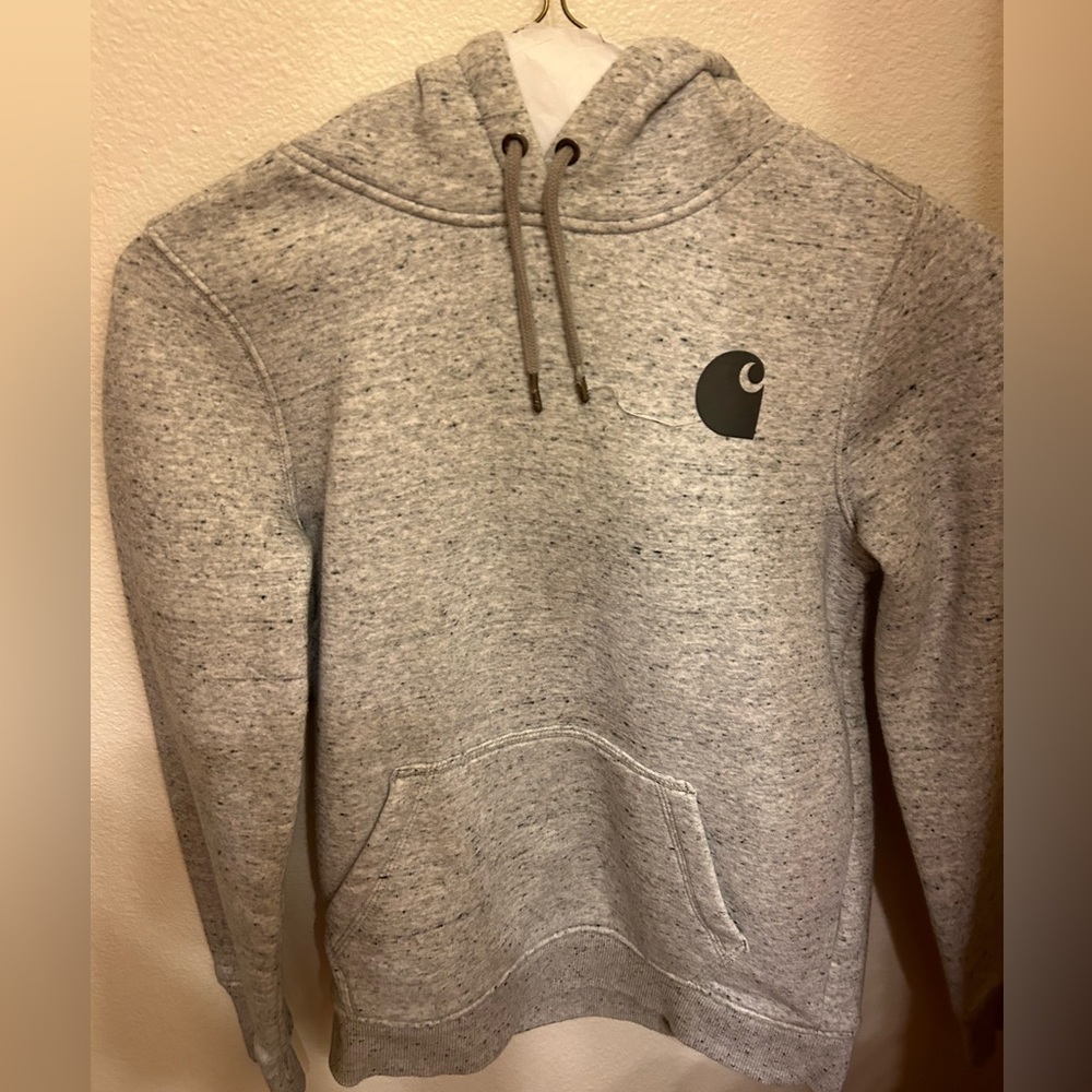 Grey Extra Small Relaxed Fit Carhart Hoodie